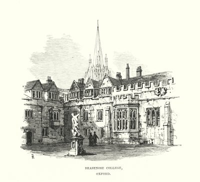 Brasenose College, Oxford by Samuel Read